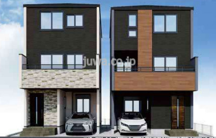 【新築分譲住宅】朝霞市幸町１期の外観パース