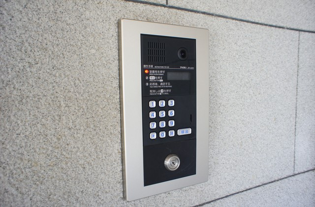 ソシア中筋のセキュリティ