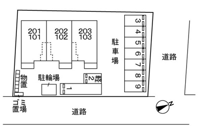【区画図】 | サニーサイド西福原