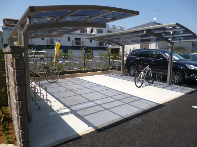コンフォール瑞江９のその他共用部分|自転車置き場あります♪
