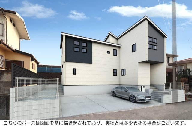 【外観パース】 | 知多市南粕谷3丁目2期