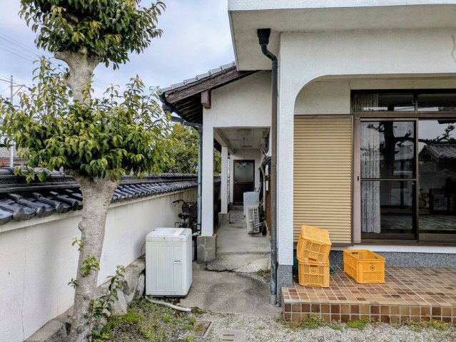 柳川市南浜武の中古一戸建の庭