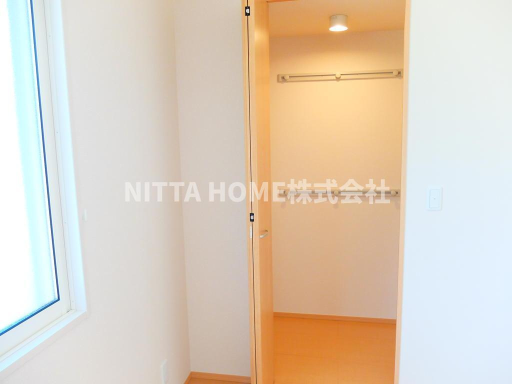 ロイヤルタウン篠山口Ａ棟の収納|大きな収納スペースがあります♪