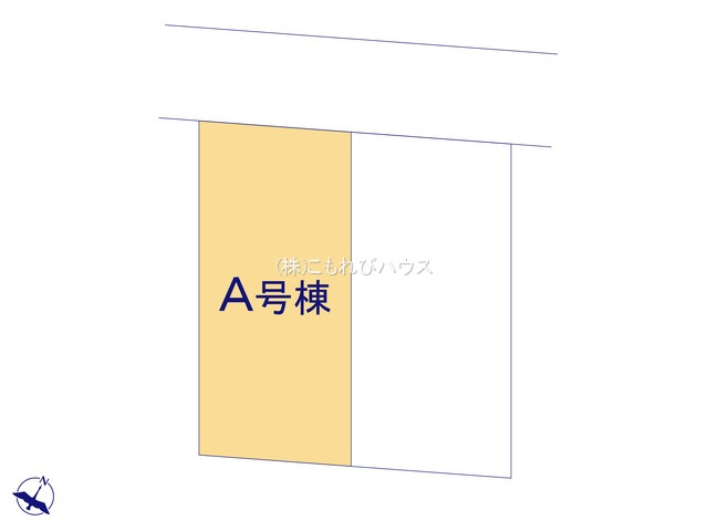 上尾市栄町78番１　新築一戸建て　ハートフルタウン　Aの区画図|A号棟