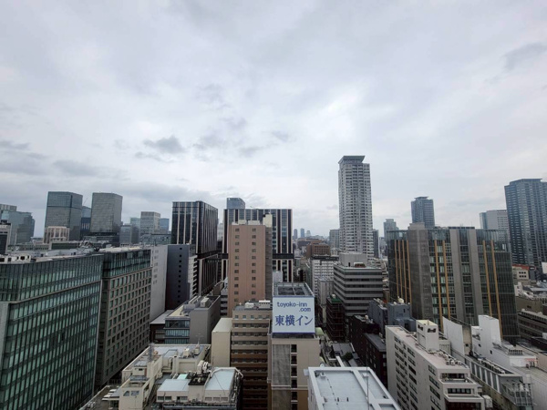 【展望】 | 【物件からの眺望】21Fからの眺望！周りに高い建物が少なく、広く大阪の景色をお楽しみいただけます☆