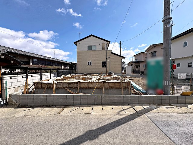 新築戸建・新築建売　郡山市桜木第1　桃見台小・第五中の外観