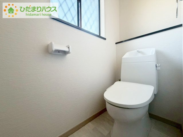 いわき市南台1丁目　中古戸建のトイレ|トイレは1F、2F共に完備！取り合いになることがありませんね(^^)/