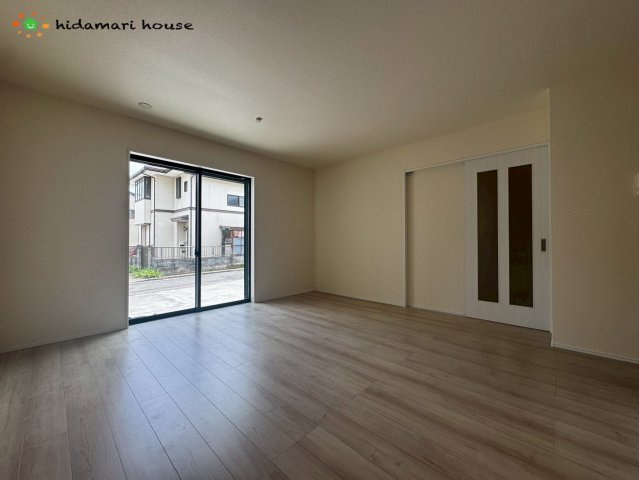上尾市原市2322　新築戸建　ハートフルタウンCの居間・リビング