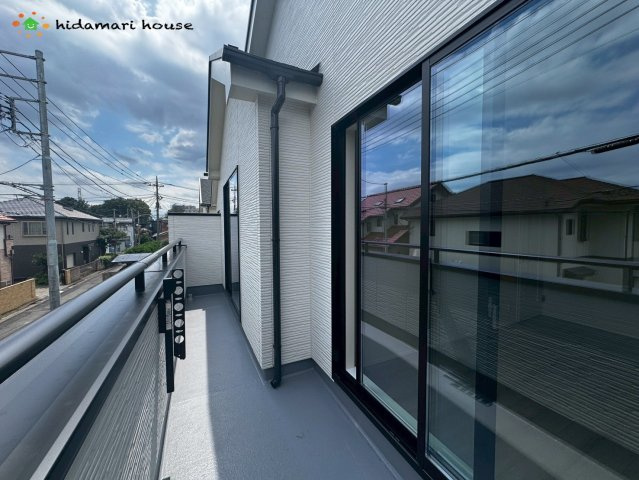 上尾市原市2322　新築戸建　ハートフルタウンCのバルコニー