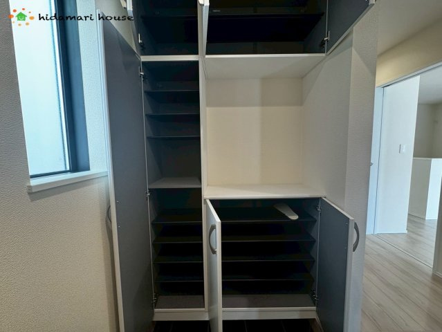 上尾市原市2322　新築戸建　ハートフルタウンCの収納
