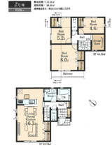 リーブルガーデン　瑞穂町むさし野2丁目　新築　全3棟　2号棟の画像