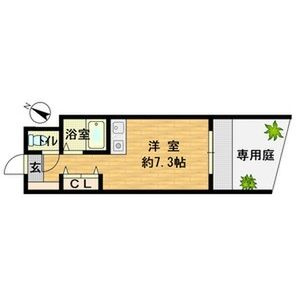 六甲カーサ・デ・ピエドラの間取り