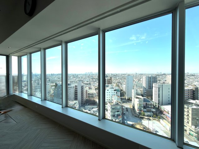 パークシティ武蔵小山 ザ・タワーの内装|パノラマウィンド