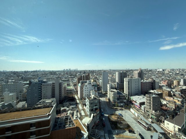 パークシティ武蔵小山 ザ・タワーの展望|富士山を望む眺望(西側)【昼】