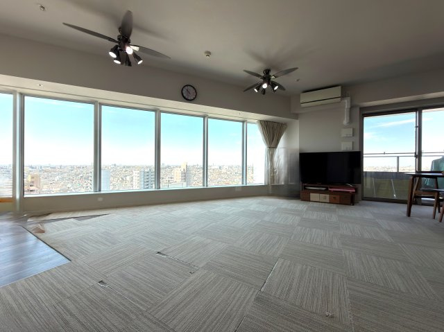 パークシティ武蔵小山 ザ・タワーの居間・リビング|約24.9帖(LDK)