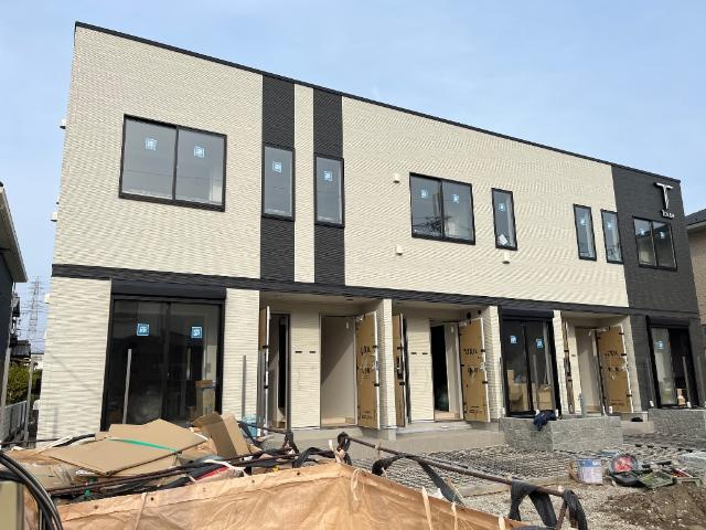 ヴィラ　竹ノ花の外観|建築現場
