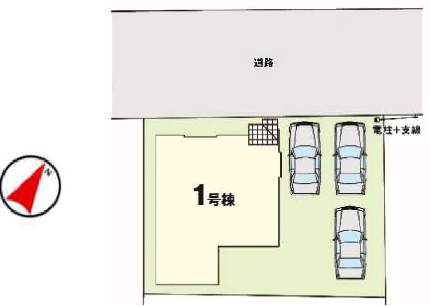 【LIGARE】宇都宮市日の出 第1期 限定1邸の区画図|〇限定１邸〇
