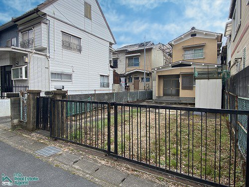 西賀茂榿ノ木町 建築条件無 土地の外観