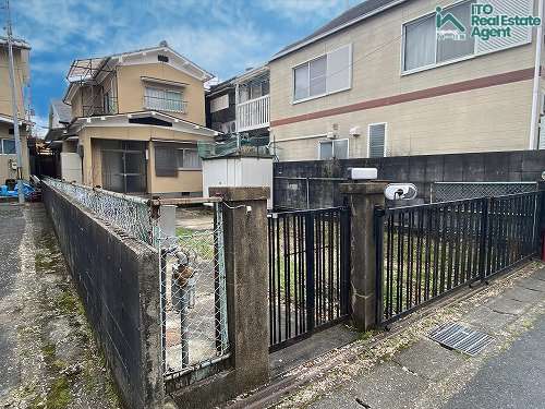 西賀茂榿ノ木町 建築条件無 土地の外観