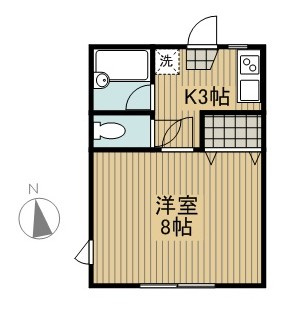 【間取り】 | ドミナスＡ棟 | ８帖