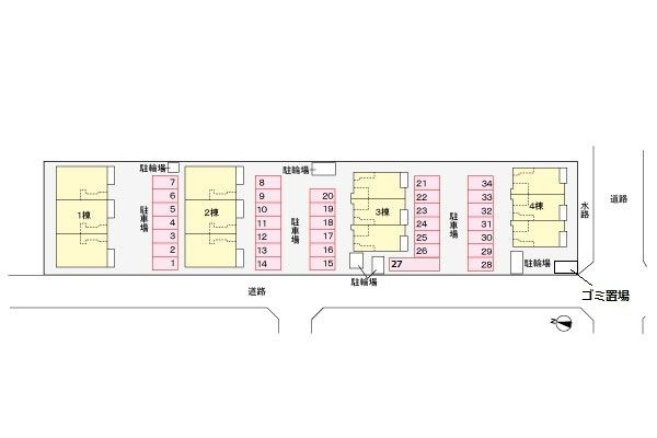 リアン　Ⅱ　　刈谷市の賃貸ならクラスホーム刈谷店の駐車場