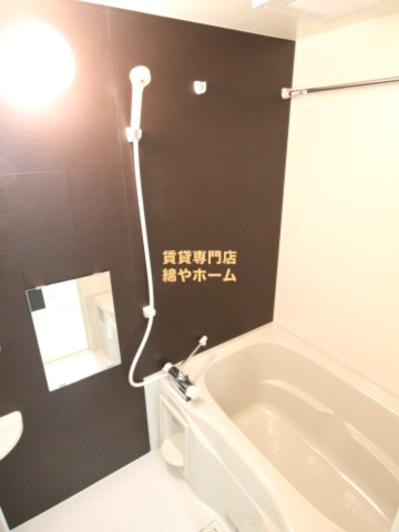 フジパレス住吉遠里小野Ⅱ番館の浴室|コンパクトで使いやすいお風呂です