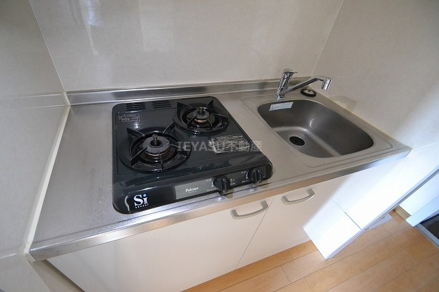 広島市中区広瀬町の賃貸マンションのキッチン