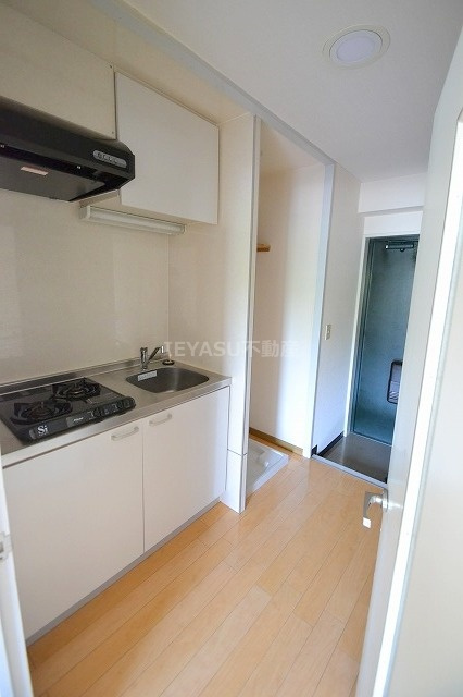 広島市中区広瀬町の賃貸マンションのキッチン