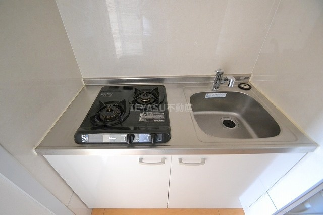 広島市中区広瀬町の賃貸マンションのキッチン