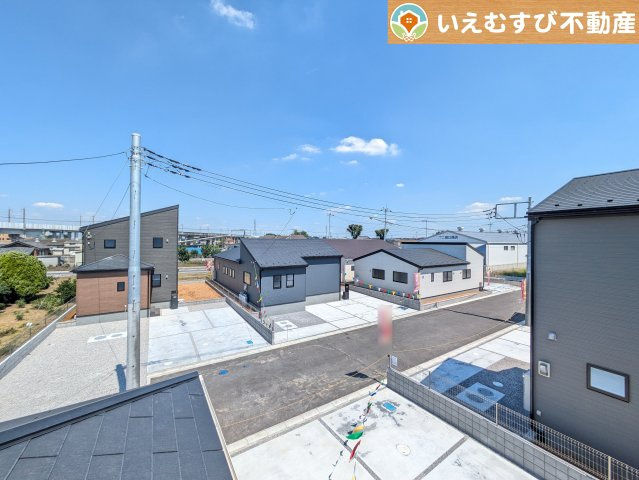 Livele Garden.S　上里町七本木第6の展望|高い建物が無く開放感のある展望
バルコニーからの展望も開けていて閑静な住宅地が望めます。日当りも良いですね♪
