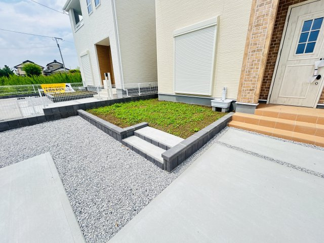新築　伊勢崎市東小保方町第２　Livele Garden.S　6号棟の庭|伊勢崎市東小保方町第２　Livele Garden.S
