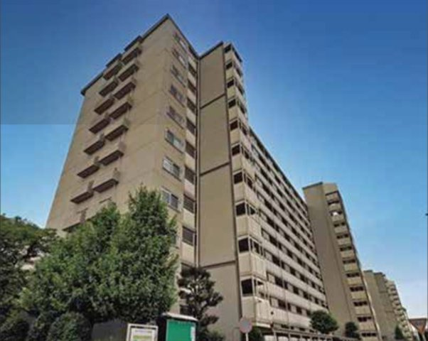 新松戸中央パークハウスＢ棟の外観