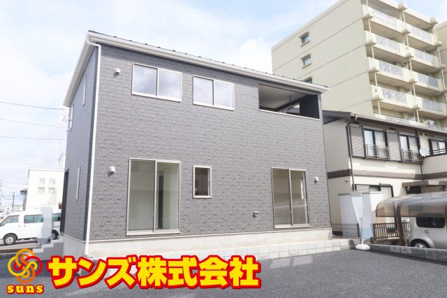 郡山市島2丁目　　　　1号棟　　　大成小学校、郡山第１中学区の外観|南西側から見た外観