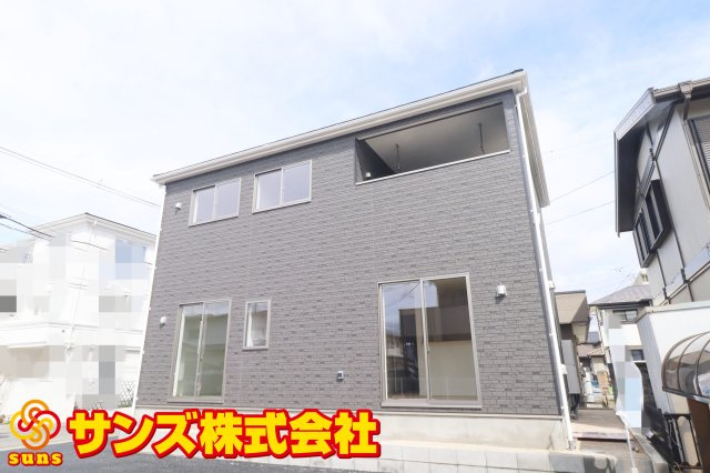 郡山市島2丁目　　　　1号棟　　　大成小学校、郡山第１中学区の外観|南東側から見た外観