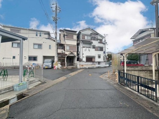 【前面道路含む現地写真】 | 右京区嵯峨野芝野町　建築条件付