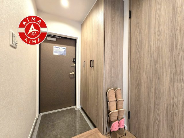 コスモテール吉塚　の玄関|明るい玄関です。