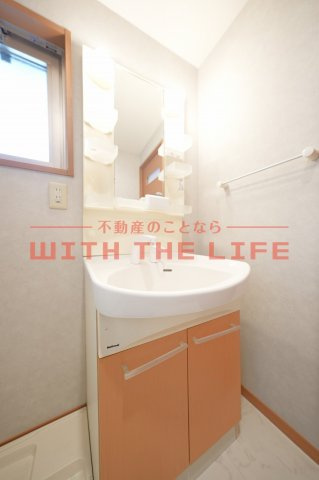 サンステージ【キャッシュバック対象物件】の独立洗面台|独立洗面台あり、毎朝おしゃれに忙しい女性の方におすすめです