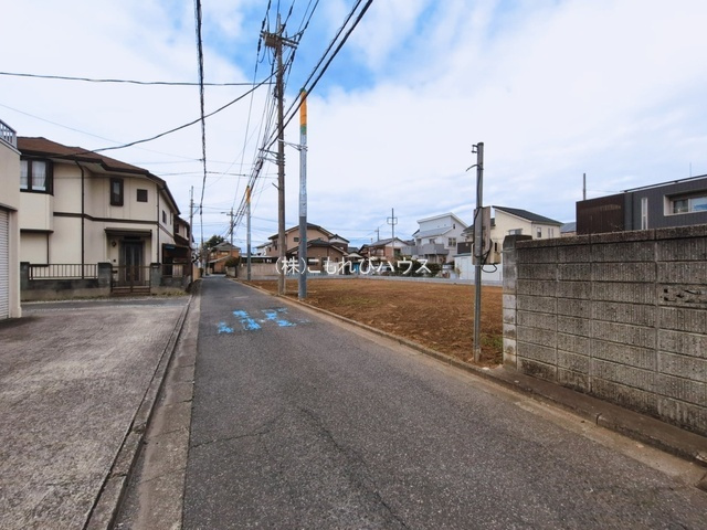 上尾市原市2322番　新築一戸建て　ハートフルガーデン　Cの前面道路含む現地写真|撮影：'26/03/16