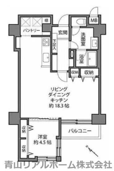 【間取り】 | ドミール南青山