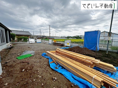 【庭】 | Livele Garden.S深谷市宿根第3　【平屋】新築住宅 | 現地(2026年5月撮影)