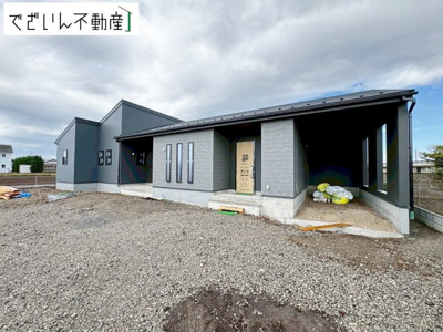 【外観】 | Livele Garden.S深谷市宿根第3　【平屋】新築住宅 | 現地(2026年5月撮影)