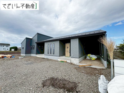 【外観】 | Livele Garden.S深谷市宿根第3　【平屋】新築住宅 | 現地(2026年5月撮影)