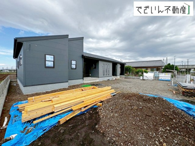 【外観】 | Livele Garden.S深谷市宿根第3　【平屋】新築住宅 | 現地(2026年5月撮影)