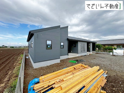 【外観】 | Livele Garden.S深谷市宿根第3　【平屋】新築住宅 | 現地(2026年5月撮影)