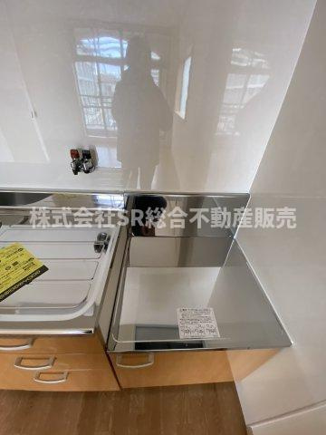 近江堂2丁目店舗付き中古テラスハウスのキッチン|お好きなコンロ置けます！