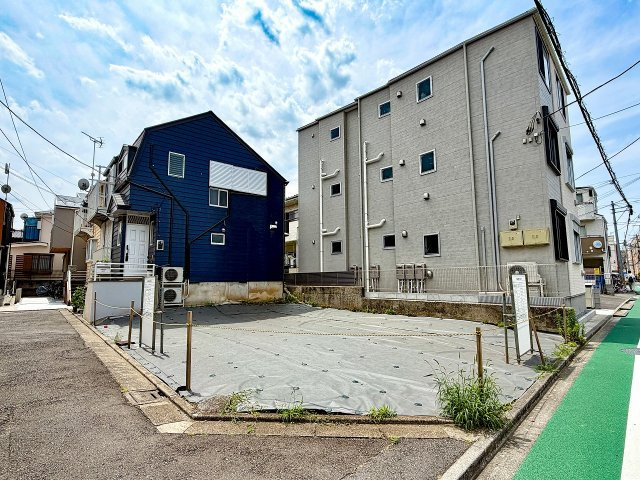 練馬区田柄2丁目　東南角地×建築条件なし　全1区画
