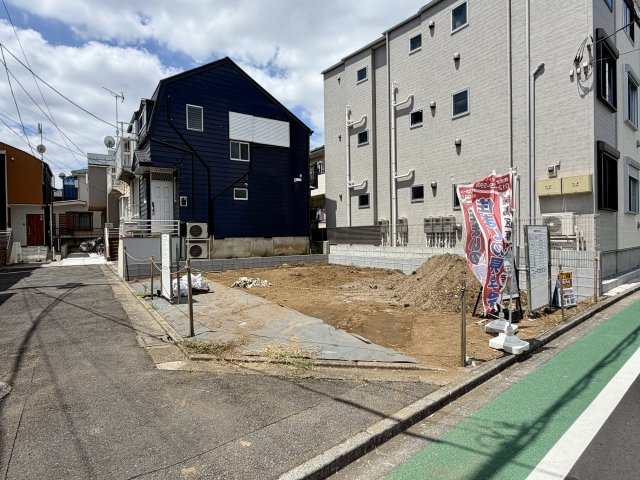 練馬区田柄2丁目　東南角地×建築条件なし　全1区画