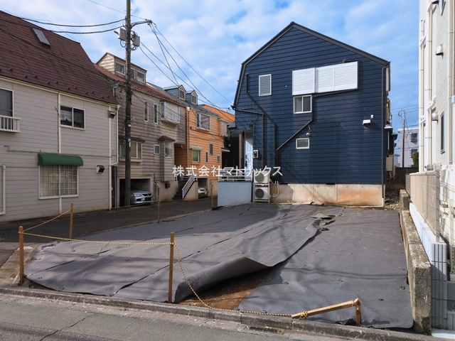 練馬区田柄2丁目　東南角地×建築条件なし　全1区画の外観
