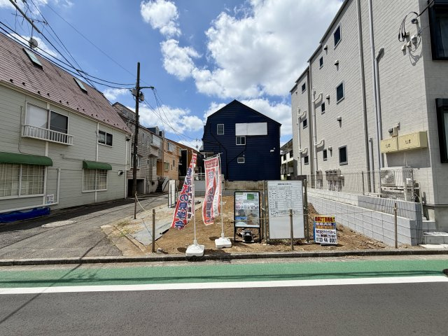 練馬区田柄2丁目　東南角地×建築条件なし　全1区画の外観
