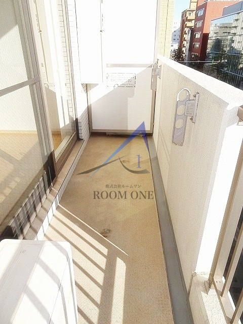 プラシードエム両国のバルコニー|バルコニーです。